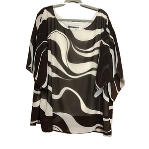 Dana Jay Brown and White Top 20W.            AA